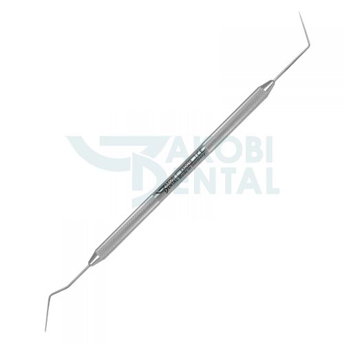 牙髓牙探针 - EXDG16 - Jakobi Dental GmbH - 双 / 不锈钢 / 标准手柄式