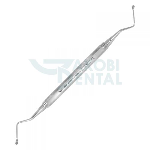 牙科手术刮匙 - CL86 - Jakobi Dental GmbH - 骨 / Lucas 式 / 不锈钢