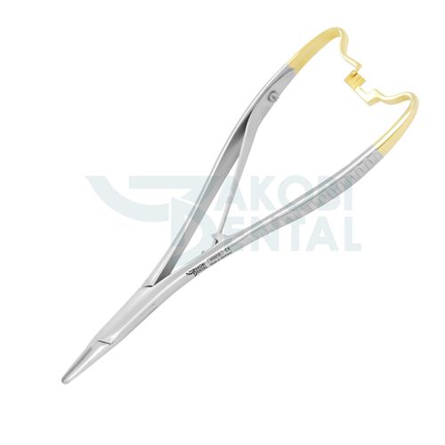 牙科手术持针器 - NH5074E - Jakobi Dental GmbH - Mathieu-Kocher 式 / 碳化钨 / 不锈钢