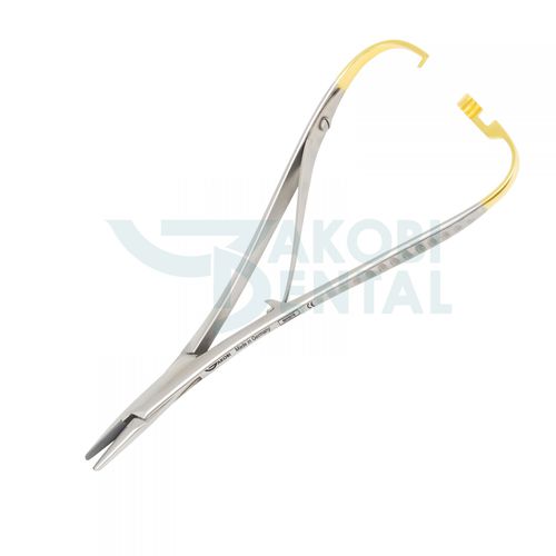 牙科手术持针器 - NH5076 - Jakobi Dental GmbH - Mathieu 式 / 碳化钨 / 不锈钢