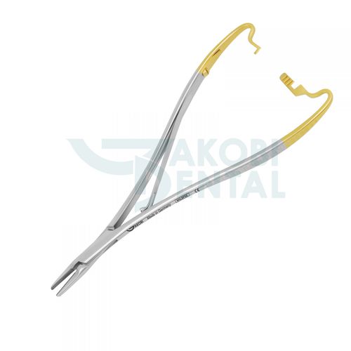 牙科手术持针器 - NHLBPSE - Jakobi Dental GmbH - Lichtenberg 式 / 碳化钨 / 不锈钢