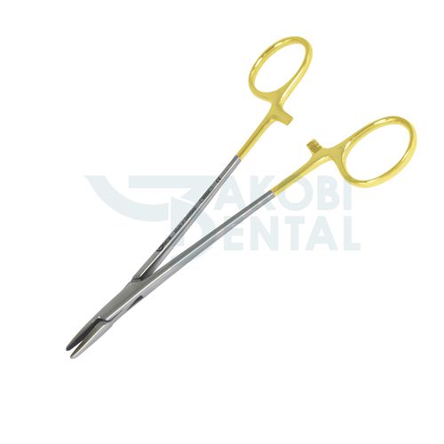 牙科手术持针器 - NH5042 - Jakobi Dental GmbH - Mayo-Hegar 式 / 碳化钨 / 不锈钢