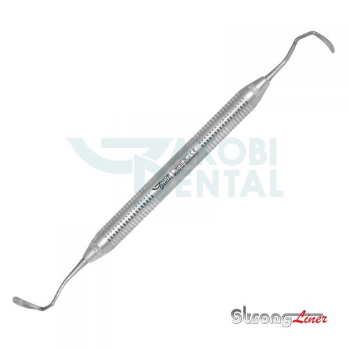角落上颌窦提升刮匙 - Jakobi Dental GmbH - 双头 / 人用 / 不锈钢