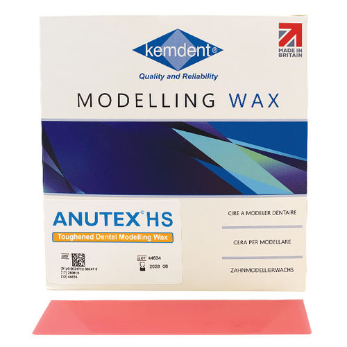 蜡牙科材料 - Anutex HS - KEMDENT ASSOCIATED DENTAL PRODUCTS LTD   - 模型制作
