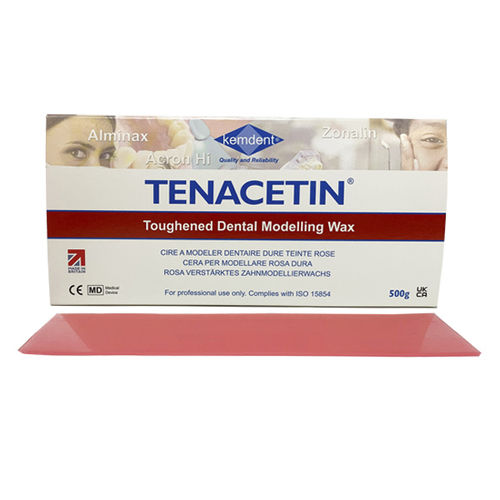 蜡牙科材料 - Tenacetin - KEMDENT ASSOCIATED DENTAL PRODUCTS LTD   - 模型制作