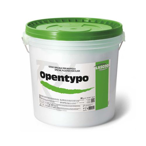 石膏牙科材料 - Opentypo - LASCOD S.p.A.   - 用于印模托盘 / 粉末 / 白色