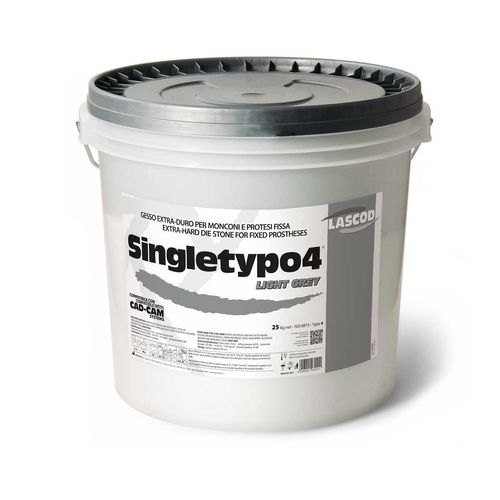 石材牙科材料 - Singletypo4 light grey - LASCOD S.p.A.   - 用于印模托盘 / 粉末