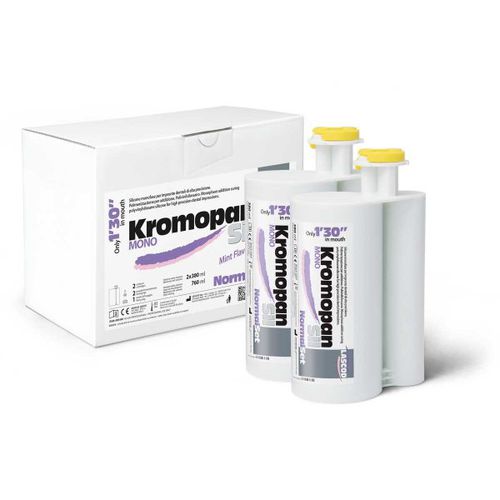 硅胶牙科材料 - KromopanSil mono - LASCOD S.p.A.   - 用于印模托盘 / 用于牙嵌 / 用于牙齿填补物