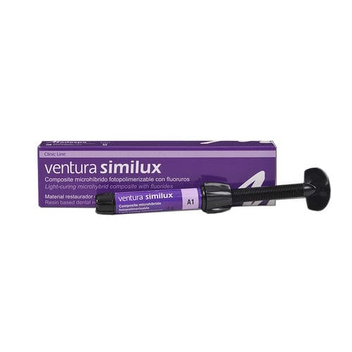 氟化物牙科材料 - ventura similux - MADESPA S.A.   - 混合复合材料 / 牙齿修复 / 凝胶