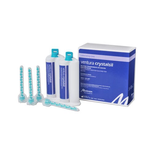 硅胶牙科材料 - ventura crystalsil fast - MADESPA S.A.   - 牙齿修复 / 透明