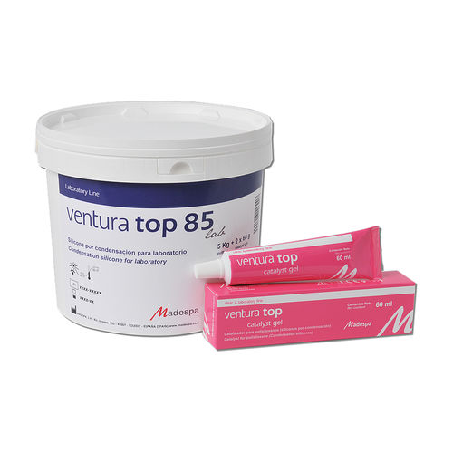硅胶牙科材料 - ventura top 85 lab / ventura top catalyst - MADESPA S.A.   - 流动式 / 牙科实验室 / 用于牙冠