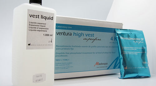牙科实验室牙科材料 - ventura high vest superfine - MADESPA S.A.   - 义齿 / 粉末