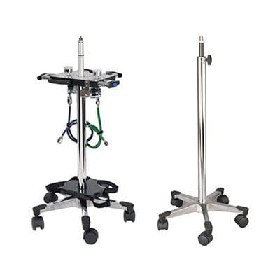 医用手推车 - 2045-3 - Porter Instrument - 用于医疗器械 / 运输 / 带氧气瓶架