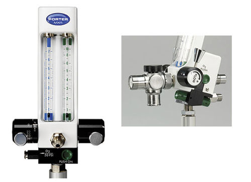 双流量计 - MXR-3000 - Porter Instrument - 氧气 / 笑气 / 用于医院
