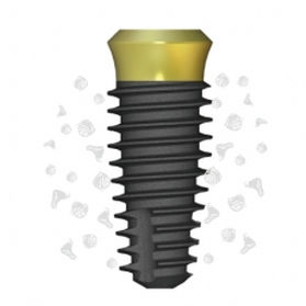 圆柱形牙齿植入物 - Anyone - Megagen Implant - 钛 / 内部 / 单疗程