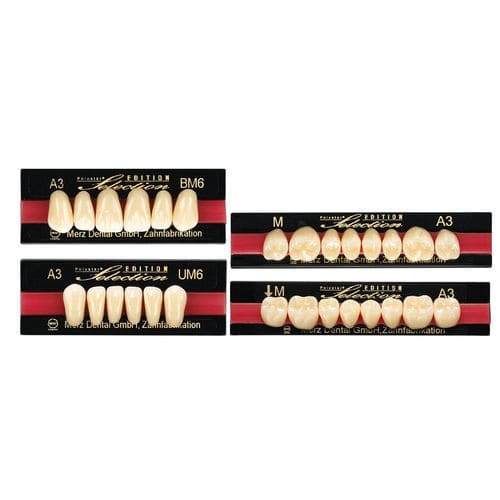 丙烯塑料假牙 - Polystar® Selection EDITION - Merz Dental GmbH   - 后牙 / 后牙