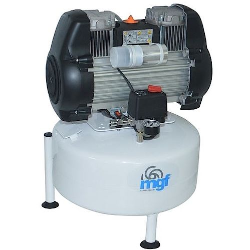 医用压缩机 - 24/10 GENESI S - MGF Compressors - 牙科 / 单工作站 / 无油