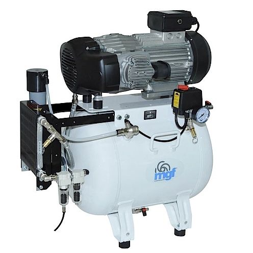 医用压缩机 - 50/15 PRIME M - MGF Compressors - 牙科 / 隔膜 / 3 台式