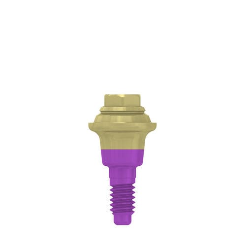 锥形种植体基台 - CM-S1480 - MIS Implants Technologies Ltd.   - 钛 / 直线型 / 多组件
