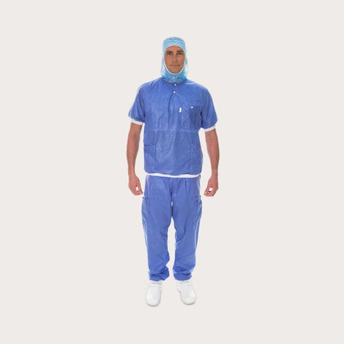 男女通用医疗套装 - BARRIER® Clean Air - Mölnlycke Health Care - 聚酯材质 / 棉棉质 / 蓝色