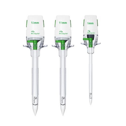 腹腔镜套管针 - 899308-02 - Mölnlycke Health Care - 圆头 / 带注入阀 / 一次性