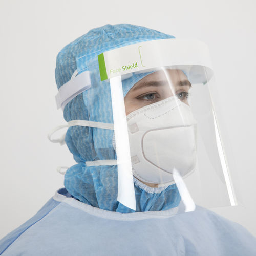 带护目镜防护面罩 - 1710-00 - Mölnlycke Health Care - 全脸面罩 / 成人 / 男女通用