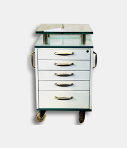牙科柜 - MULTY-DENT S.A.   - 带计算机 / 带抽屉 / 带滑轮