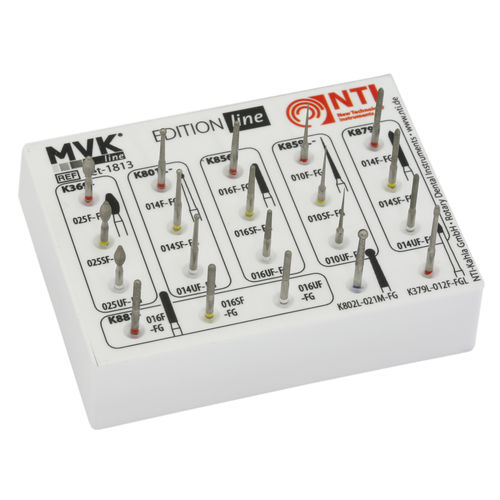 牙科实验室铣刀 - Zirkon-Set - MVK-line - 锆