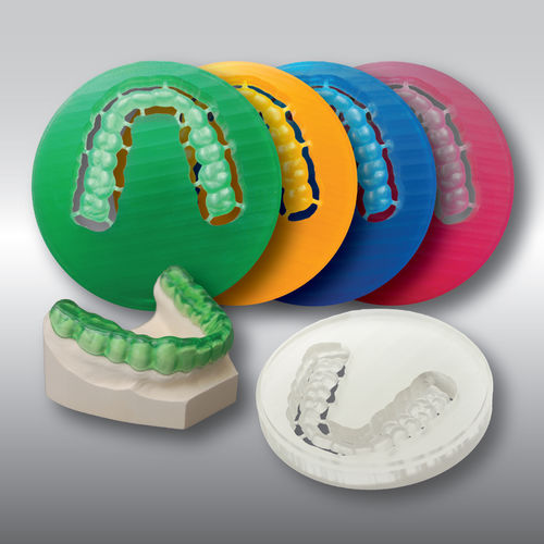 亚克力牙科材料 - DISC splint - POLIDENT d.o.o.   - CAD/CAM / 用于治疗固定托
