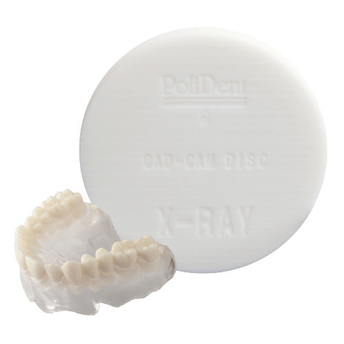 亚克力牙科材料 - X-RAY DISC - POLIDENT d.o.o.   - CAD/CAM / 铣削 / 用于牙科造影
