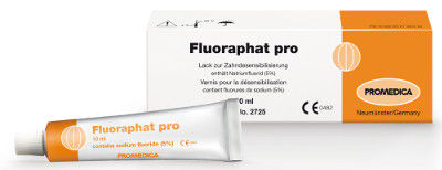 含氟涂料牙科材料 - Fluoraphat pro - Promedica Dental Material GmbH   - 根管封闭 / 白色 / 透明