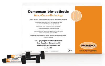 合成牙科材料 - Composan bio-esthetic - Promedica Dental Material GmbH   - 牙齿修复 / 后牙 / 半透明