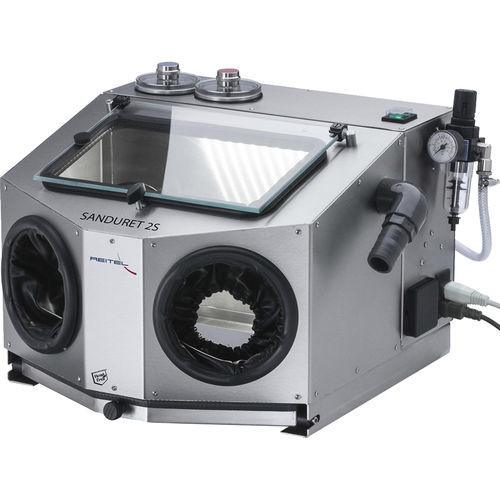 气动喷砂机 - SANDURET 2 S - REITEL Feinwerktechnik - 2个存储罐