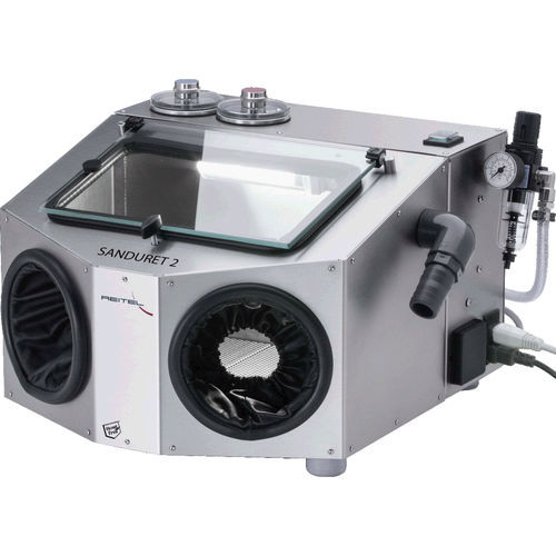 气动喷砂机 - SANDURET 2 - REITEL Feinwerktechnik - 2个存储罐