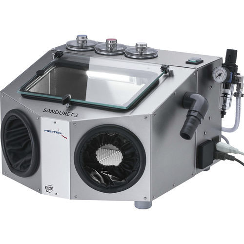 气动喷砂机 - SANDURET 3 - REITEL Feinwerktechnik - 3 个储藏桶