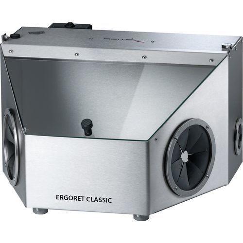 牙科实验室工作台 / 带LED照明 - ERGORET CLASSIC - REITEL Feinwerktechnik - 台面式 / 配有通风设备 / 不锈钢
