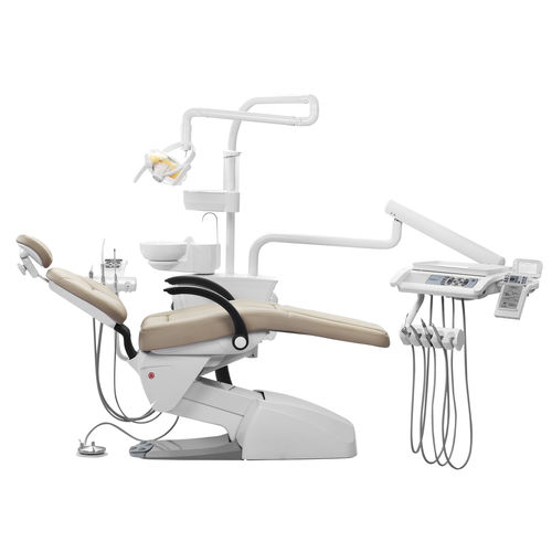 带椅子牙科治疗设备 - CARE-11 D - Runyes Medical Instrument Co., Ltd. - 带监护仪 / 带器械架 / 带照明