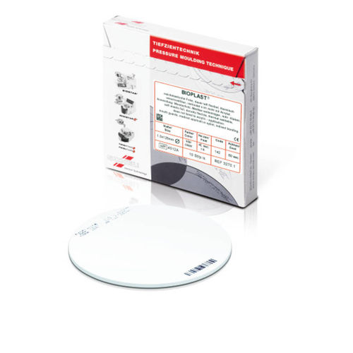 运动护齿套牙科材料 - BIOPLAST® - Scheu-Dental GmbH   - 丙烯塑料 / 用于治疗固定托 / 透明