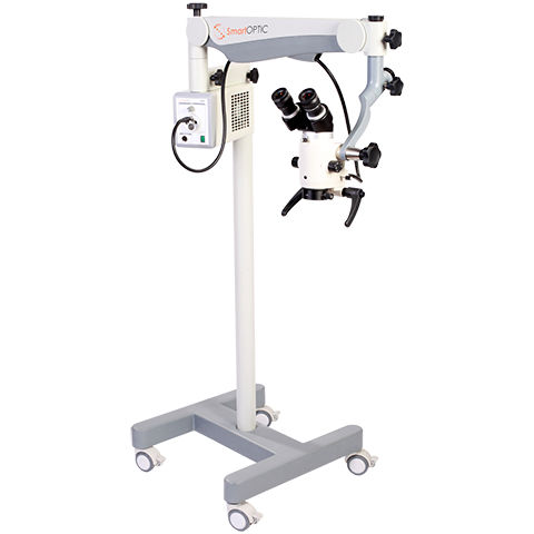 牙科手术显微镜 - SmartOPTIC - Vena Entis Seliga Microscope A. Seliga   - 带滑轮