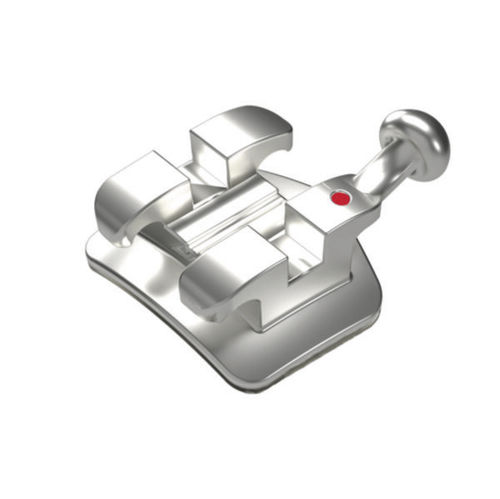 金属下颌正畸托架 - HEXAGON MINI - SIA ORTHODONTIC MANUFACTURER - 微型 / 直接粘接型 / 低摩擦