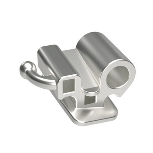 臼齿颊面管 - 1TC-1116DH-0 - SIA ORTHODONTIC MANUFACTURER - 变形 / 不锈钢 / 粘贴式