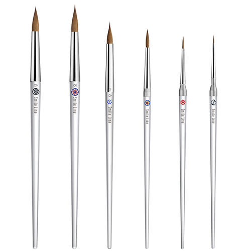 牙科实验室刷子 - CLEAR HANDLE KOLINKSY BRUSHES - SMILE LINE SA  