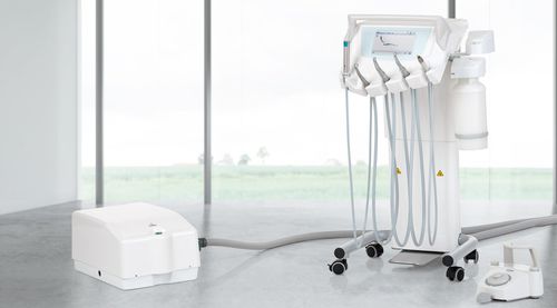 手推车牙科器械放置架 - Stern Weber - 5件器械