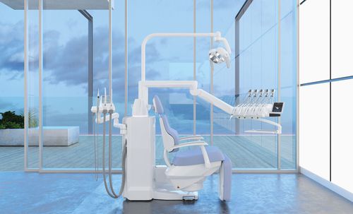 带椅子牙科治疗设备 - S380TRC - Stern Weber - 具有活动头枕 / 紧凑型 / 带卫生系统