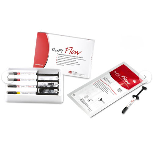合成流体牙科材料 - DenFil Flow - VERICOM Co., Ltd.   - 树脂材质 / 牙齿修复 / 根管封闭