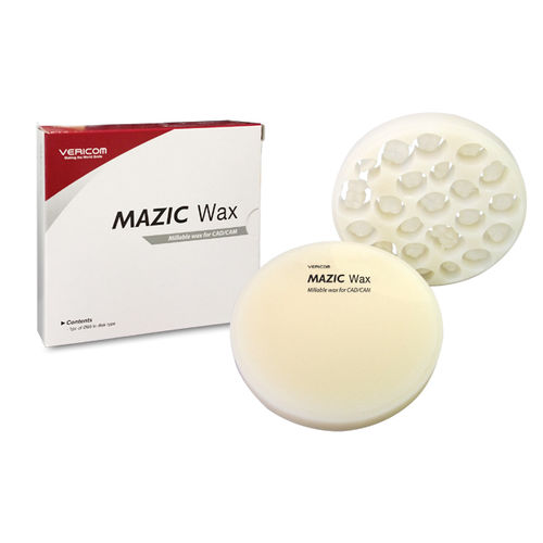 蜡牙科材料 - MAZIC  - VERICOM Co., Ltd.   - 流动式 / 用于金属浇铸 / 铣削