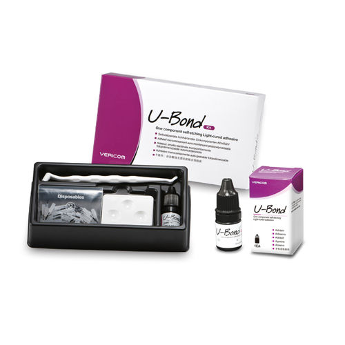牙齿修复胶粘剂 - U-Bond - VERICOM Co., Ltd.   - 光聚合