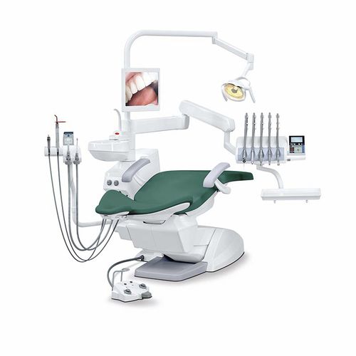 带监护仪牙科治疗设备 - V286 - Suzhou Victor Medical Equipment - 带器械架 / 带照明
