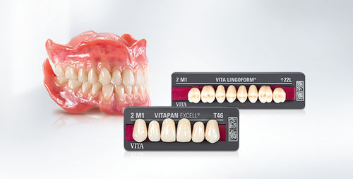 复合材料假牙 - VITAPAN EXCELL®  - VITA Zahnfabrik H. Rauter GmbH & Co.KG  /德国维他公司 - 后牙 / 预制 / 半透明