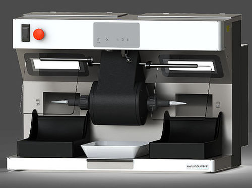 牙科实验室抛光机 - WP-Ex 2000 II - Wassermann Dental-Maschinen - 紧凑型 / 不锈钢